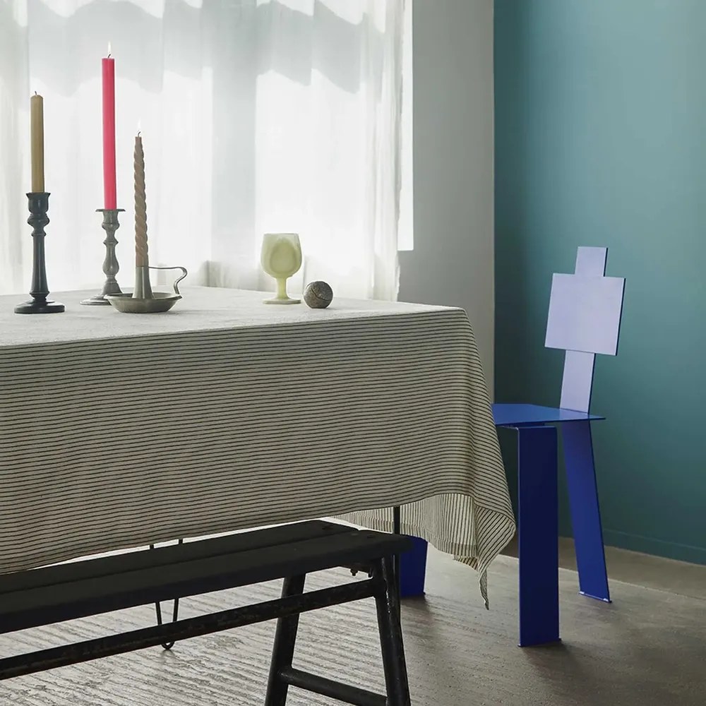 Nappes - Nappe Léonie Caviar 160 x 350 - LA CERISE SUR LE GATEAU