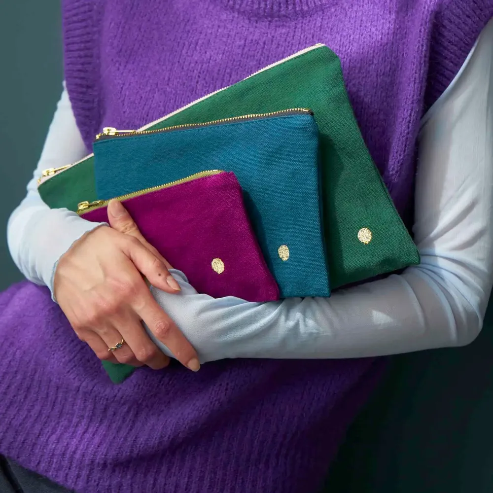 Clutches - Iona Pouch Nori 19 X 28 X 1 - LA CERISE SUR LE GATEAU