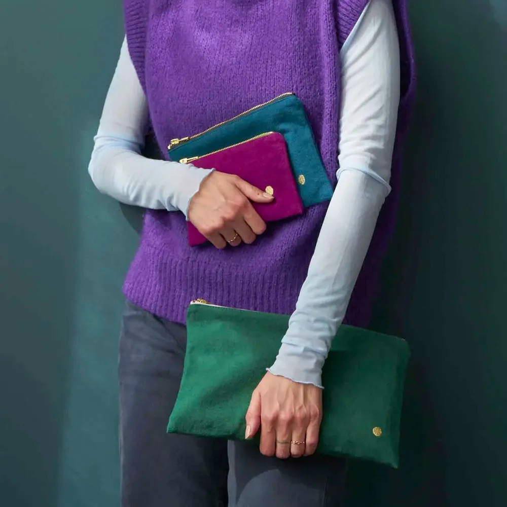 Clutches - Iona Pouch Nori 19 X 28 X 1 - LA CERISE SUR LE GATEAU
