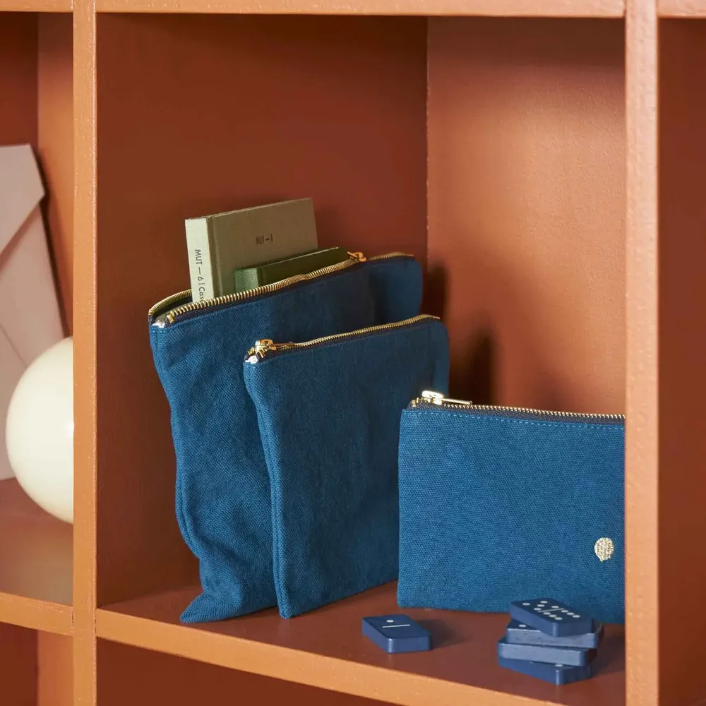 Clutches - Iona Pouch Orage 14 X 19 X 1 - LA CERISE SUR LE GATEAU