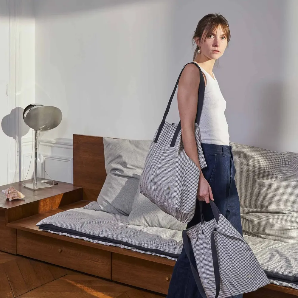 Sacs et cabas - Sac cabas Gustave Caviar 38 x 46 x 18 - LA CERISE SUR LE GATEAU