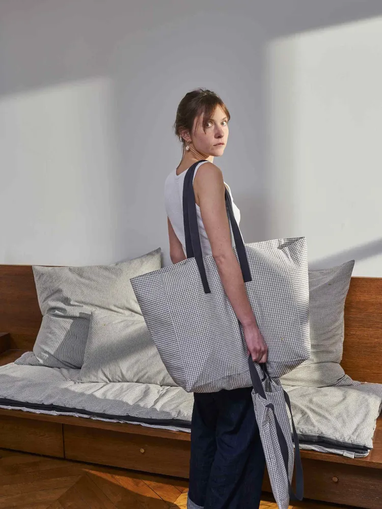 Sacs et cabas - Sac cabas Gustave Caviar 38 x 46 x 18 - LA CERISE SUR LE GATEAU