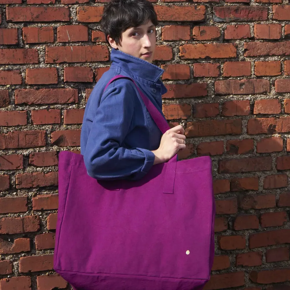 Bags and totes - Iona Tote Bag Purple rain 38 X 46 X 18 - LA CERISE SUR LE GATEAU
