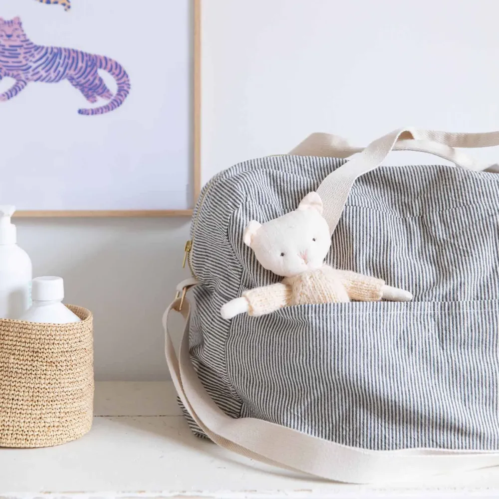 Bags and totes - Finette Travel Bag Finette Caviar 30 X 42 X 20 - LA CERISE SUR LE GATEAU