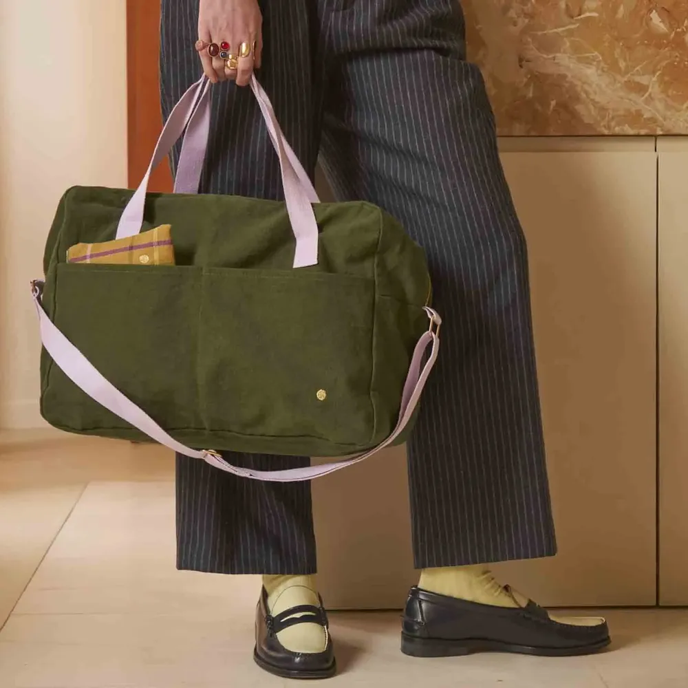 Sacs et cabas - Sac voyage Iona Kale 30 x 42 x 20 - LA CERISE SUR LE GATEAU