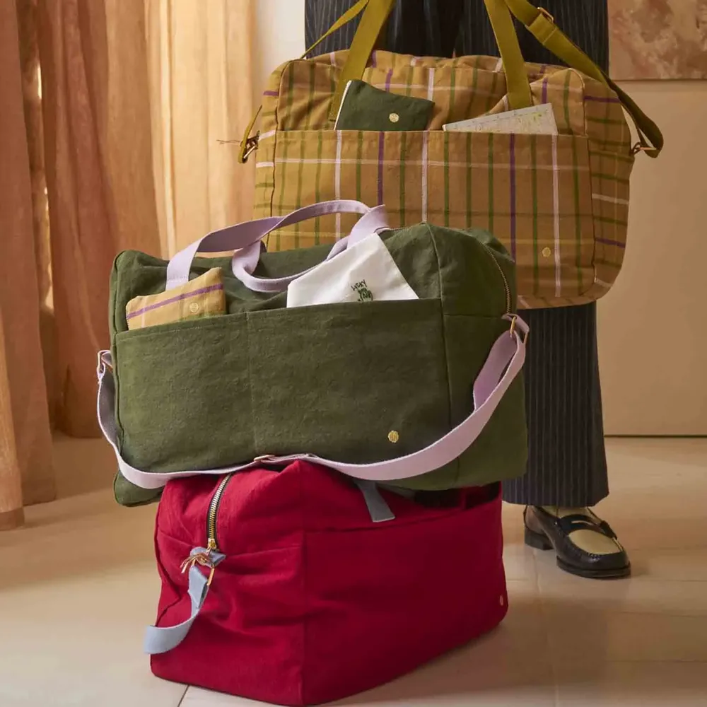 Sacs et cabas - Sac voyage Iona Kale 30 x 42 x 20 - LA CERISE SUR LE GATEAU