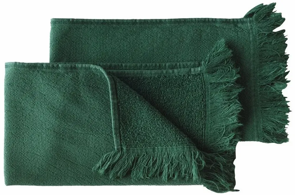 Bath towels - Set of 2 Luna Guest Towels Nori 50 X 30 - LA CERISE SUR LE GATEAU