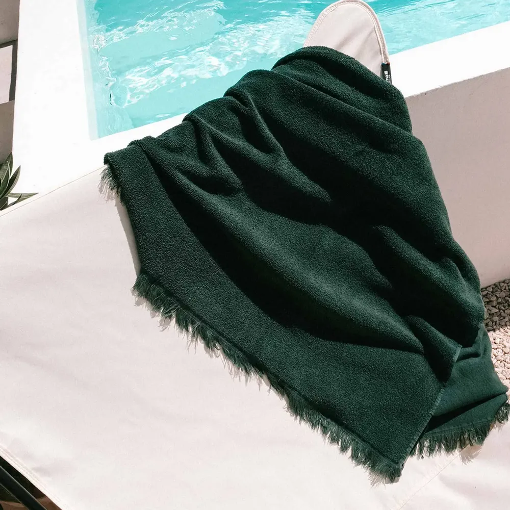 Bath towels - Set of 2 Luna Guest Towels Nori 50 X 30 - LA CERISE SUR LE GATEAU