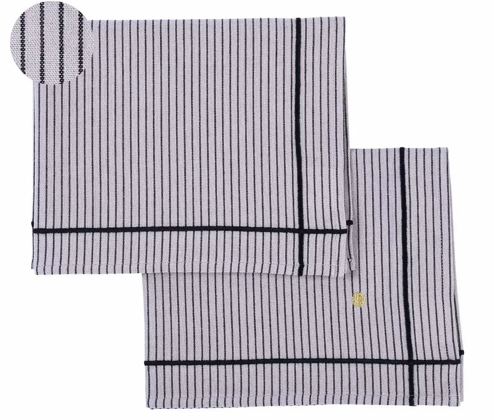 Table cloths - Set of 2 Léonie placemats Poivre rose 40 X 50 - LA CERISE SUR LE GATEAU