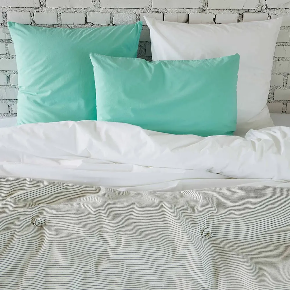 Bed linens - Céleste Pillowcase Diabolo 65 X 65 - LA CERISE SUR LE GATEAU