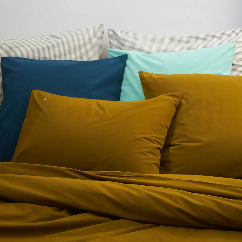 Bed linens - Céleste Pillowcase Diabolo 65 X 65 - LA CERISE SUR LE GATEAU