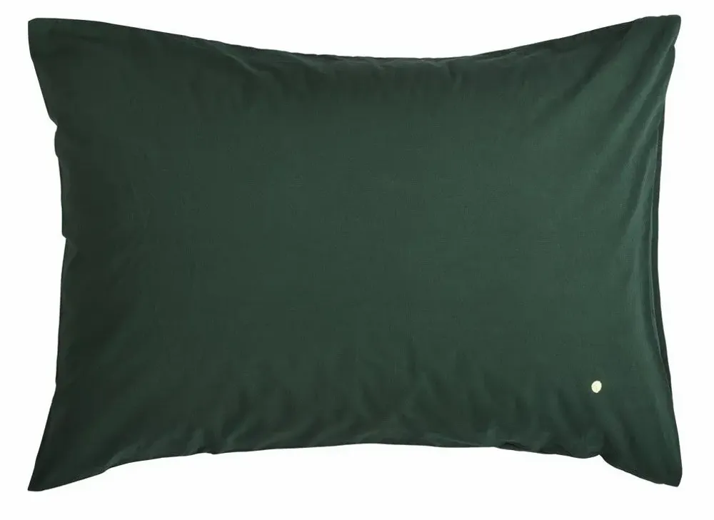 Linge de lit - Taie d'oreiller Céleste Nori 70 x 50 - LA CERISE SUR LE GATEAU