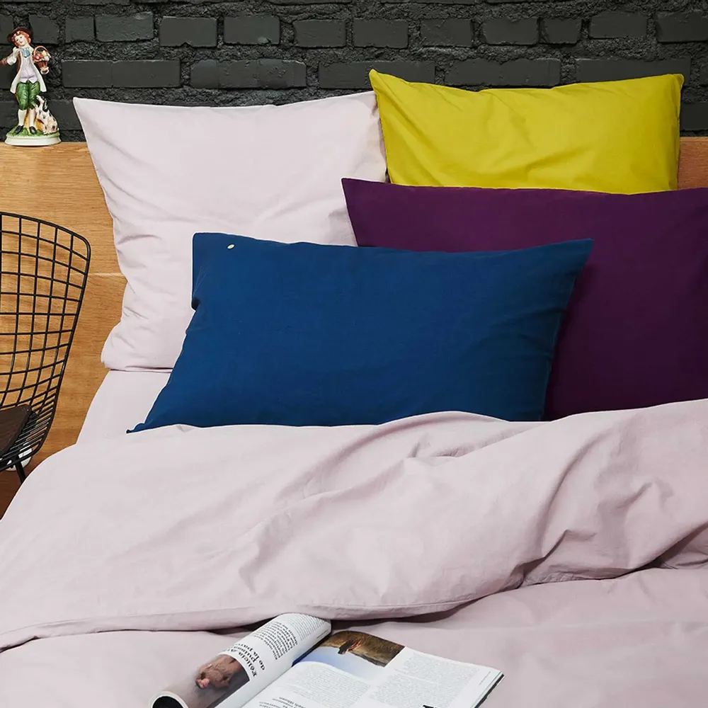 Linge de lit - Taie d'oreiller Céleste Orage 70 x 50 - LA CERISE SUR LE GATEAU