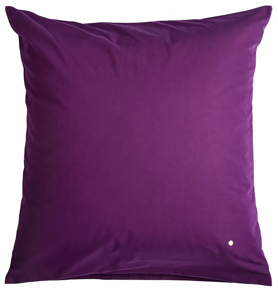 Linge de lit - Taie d'oreiller Céleste Purple rain 65 x 65 - LA CERISE SUR LE GATEAU