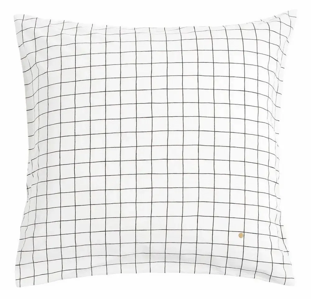 Bed linens - Oscar Pillowcase Milk 65 X 65 - LA CERISE SUR LE GATEAU