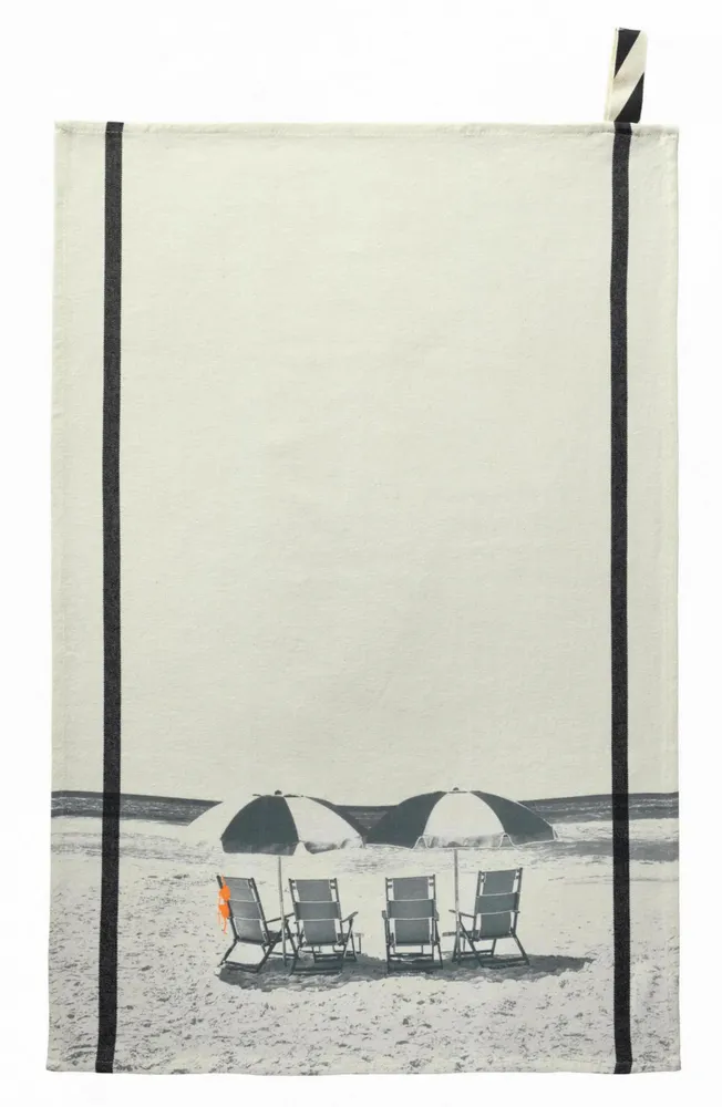 Dish towels - Dolce Vita Tea Towel Écru 70 X 50 - LA CERISE SUR LE GATEAU