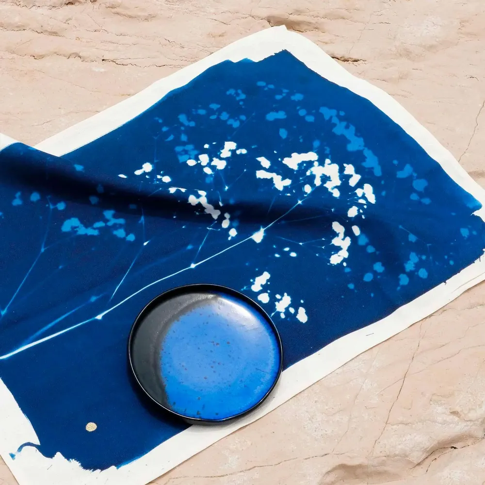 Dish towels - Gypso Tea Towel Bleu 70 X 50 - LA CERISE SUR LE GATEAU