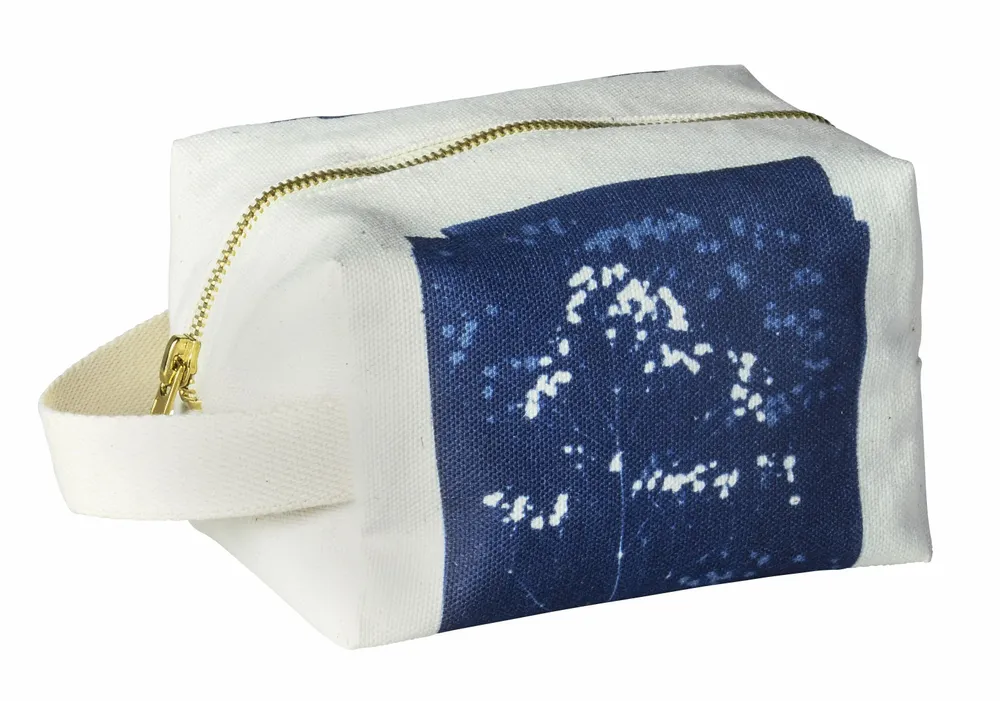 Clutches - Cube cosmetic bag Gypso Bleu S 15,5 X 10 X 10 - LA CERISE SUR LE GATEAU