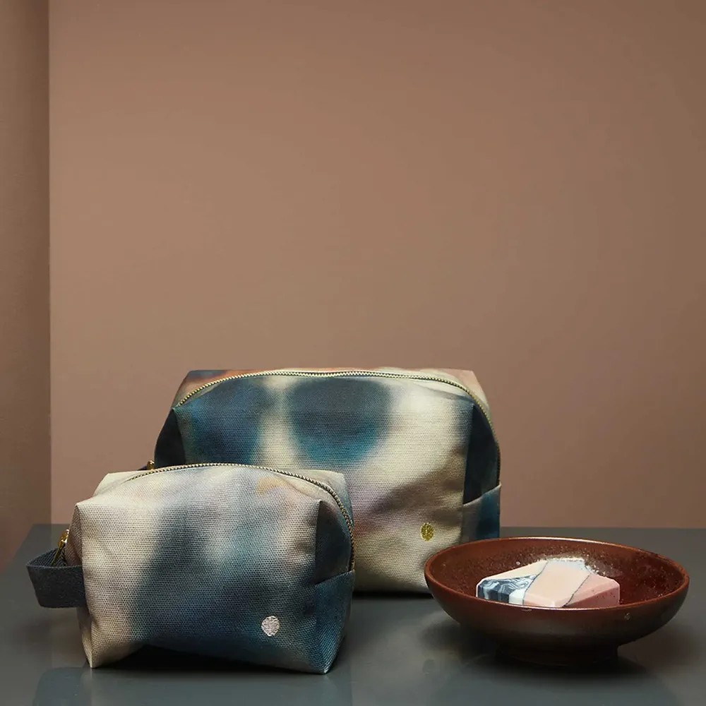 Clutches - Iona Cube Toiletry Bag Multicolore L 22 X 14 X 10,5 - LA CERISE SUR LE GATEAU