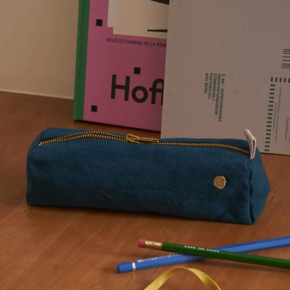 Clutches - Iona Pencil Case Orage 6 X 20 X 6 - LA CERISE SUR LE GATEAU