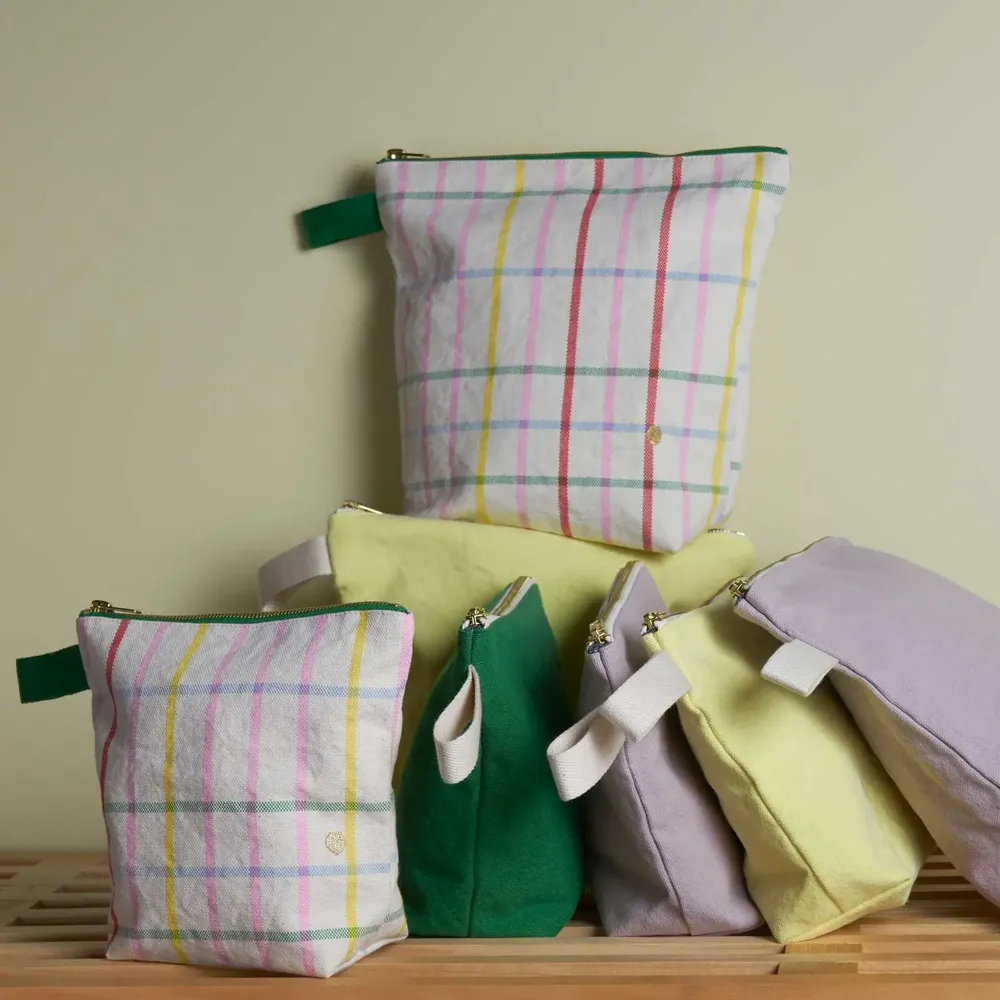 Clutches - Toiletry bag Iona Poivre rose S 18 X 22 X 8 - LA CERISE SUR LE GATEAU