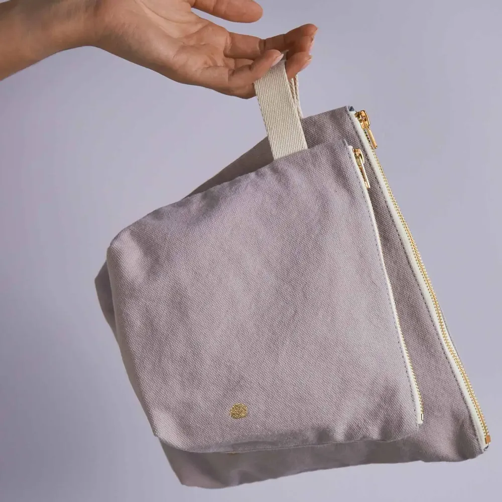 Clutches - Toiletry bag Iona Poivre rose S 18 X 22 X 8 - LA CERISE SUR LE GATEAU