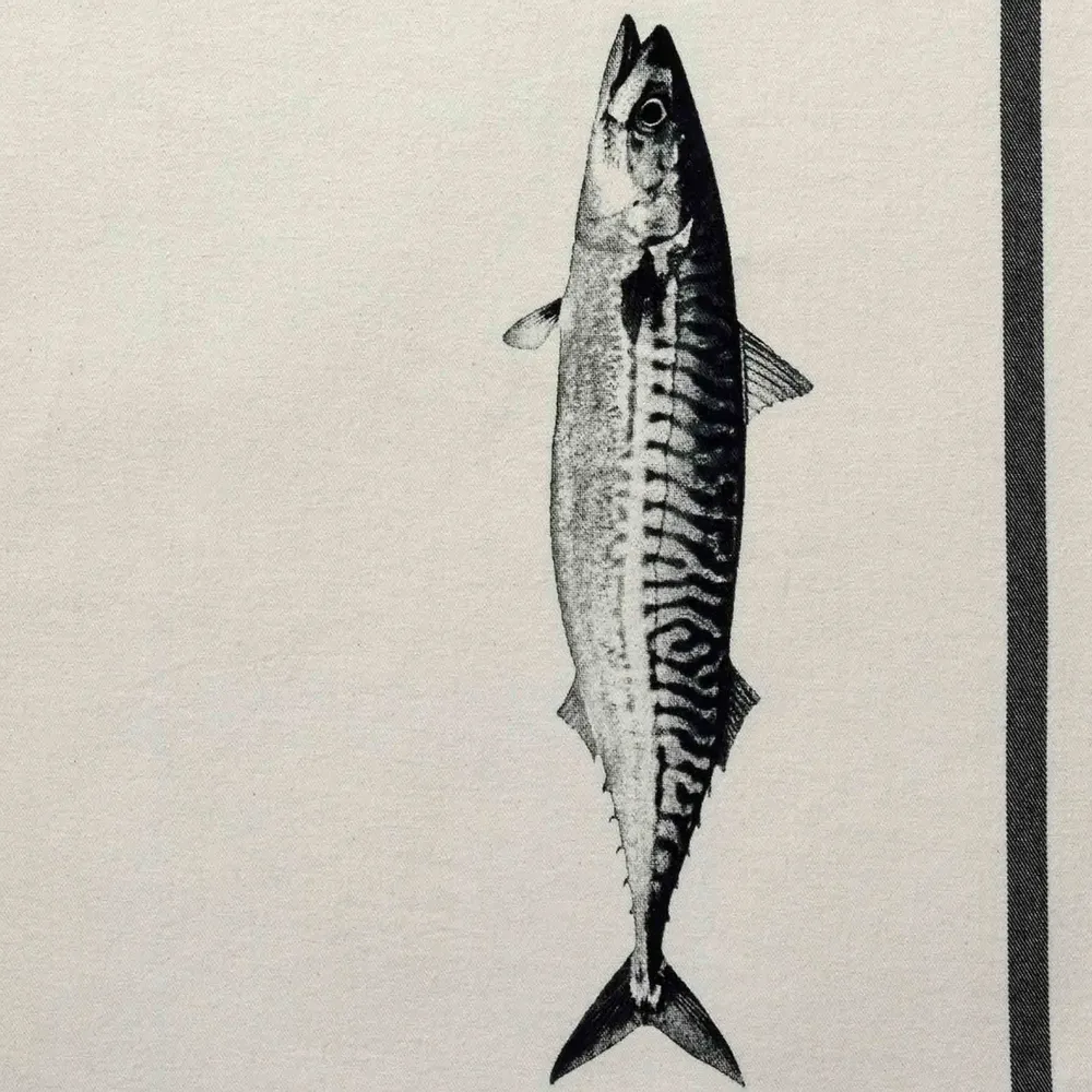 Torchons - Torchon Maquereau Bright Blue Ecru 70 x 50 - LA CERISE SUR LE GATEAU