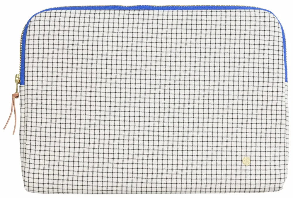 Pochettes - Housse ordinateur Stylo 13/14"" Bleu 25 x 34 x 3 - LA CERISE SUR LE GATEAU