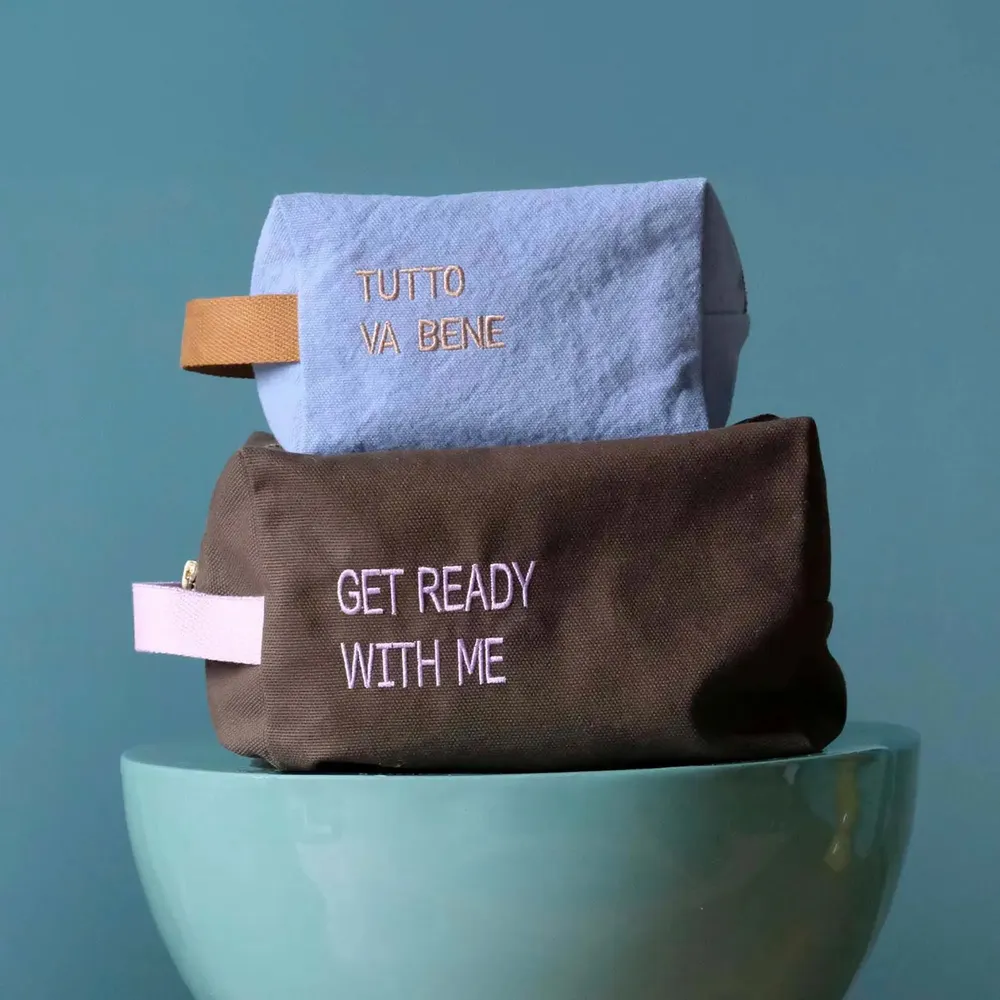 Clutches - Cube Pouch Ready Kale L 14 X 22 X 11 - LA CERISE SUR LE GATEAU