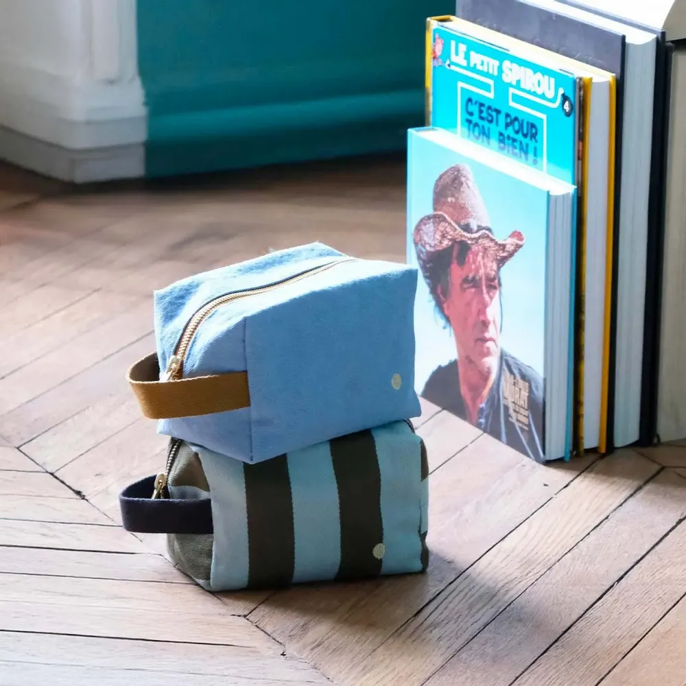 Clutches - Iona cube pouch Bluetiful S 10 X 16 X 10 - LA CERISE SUR LE GATEAU