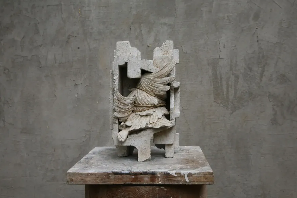 Sculptures, statuettes and miniatures - Wrapped n° 4 - SAN POLO ART GALLERY - VENISE