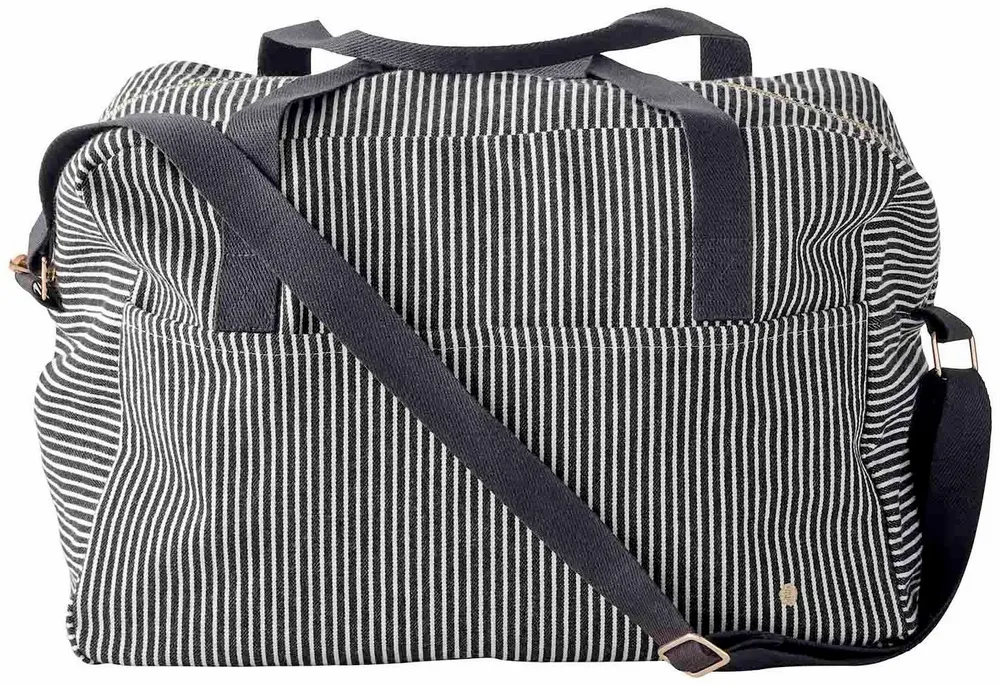 Sacs et cabas - Sac voyage Basile Caviar 30 x 42 x 20 - LA CERISE SUR LE GATEAU