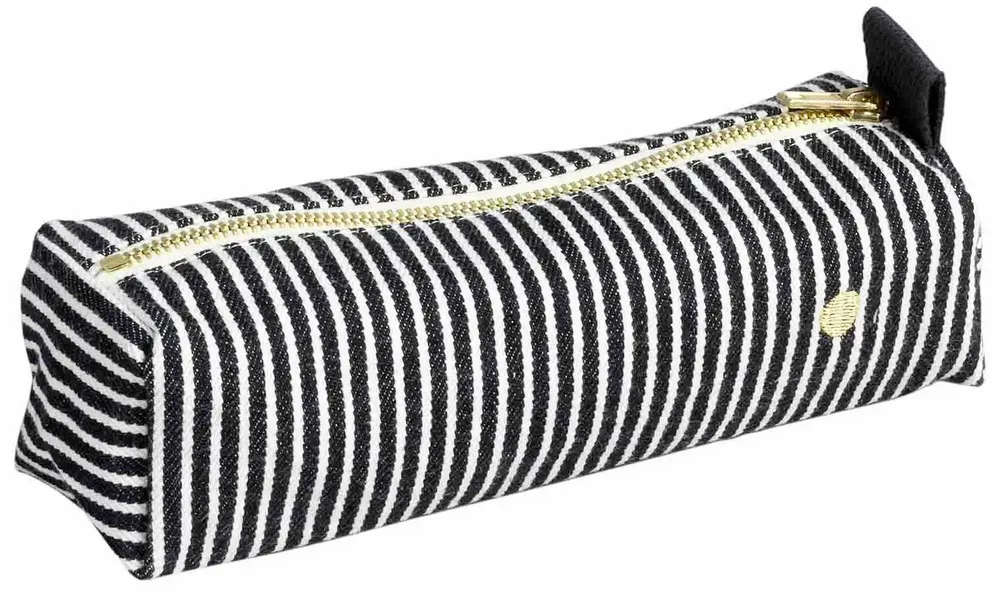 Pochettes - Trousse de bureau Basile Caviar 6 x 20 x 6 - LA CERISE SUR LE GATEAU