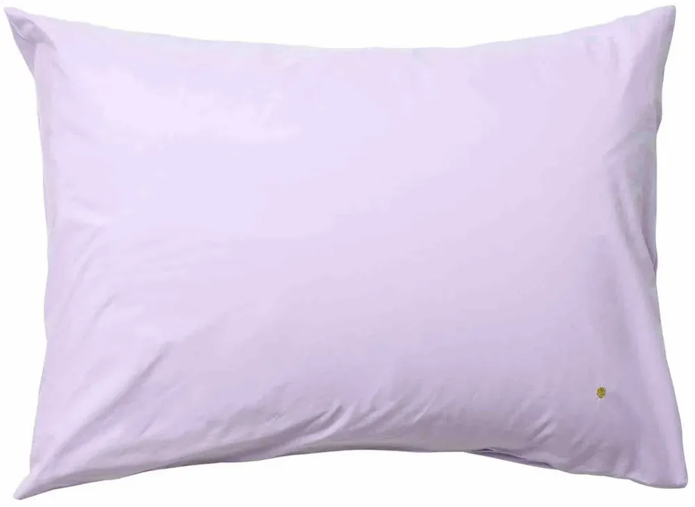 Linge de lit - Taie d'oreiller Céleste Lilas 70 x 50 - LA CERISE SUR LE GATEAU