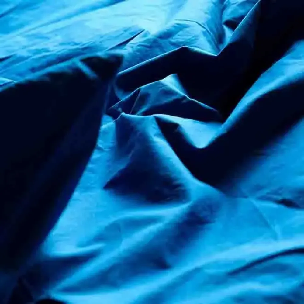 Bed linens - Céleste Fitted Sheet So Blue 200 X 160 - LA CERISE SUR LE GATEAU