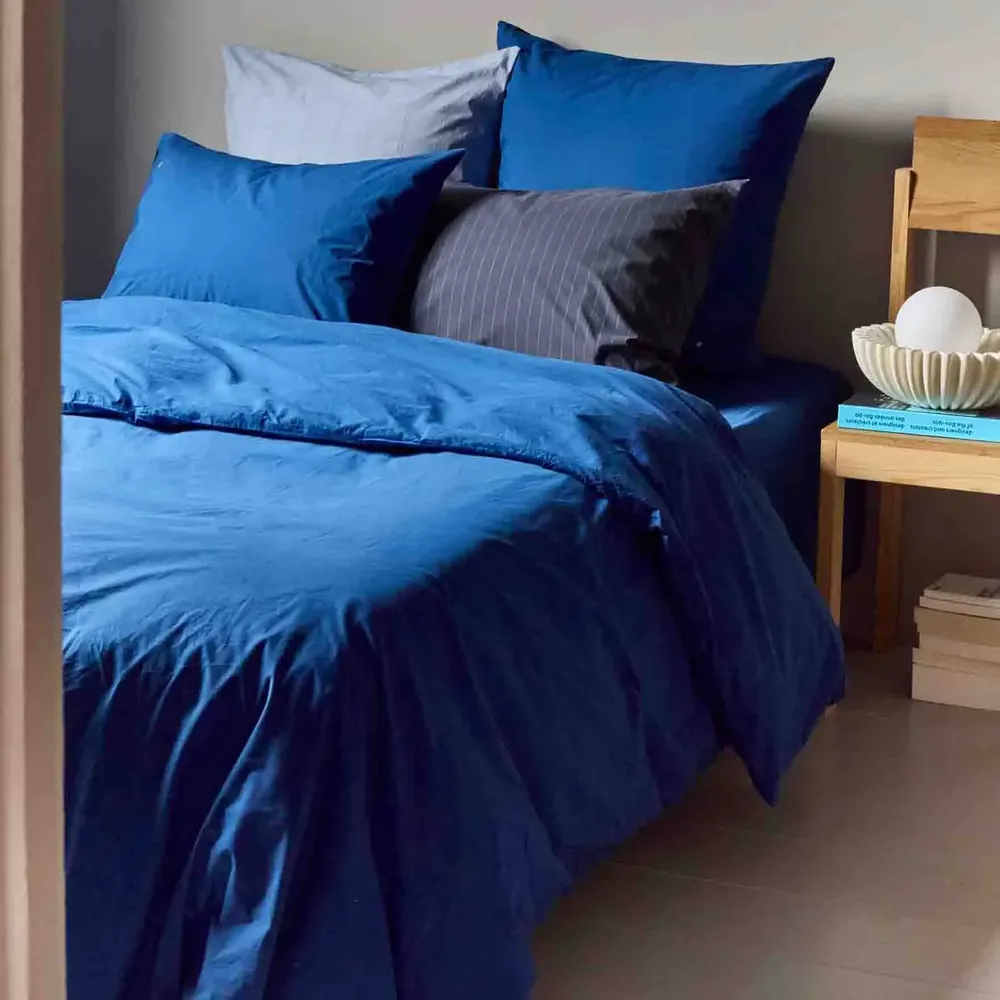 Bed linens - Céleste Pillowcase So Blue 70 X 50 - LA CERISE SUR LE GATEAU