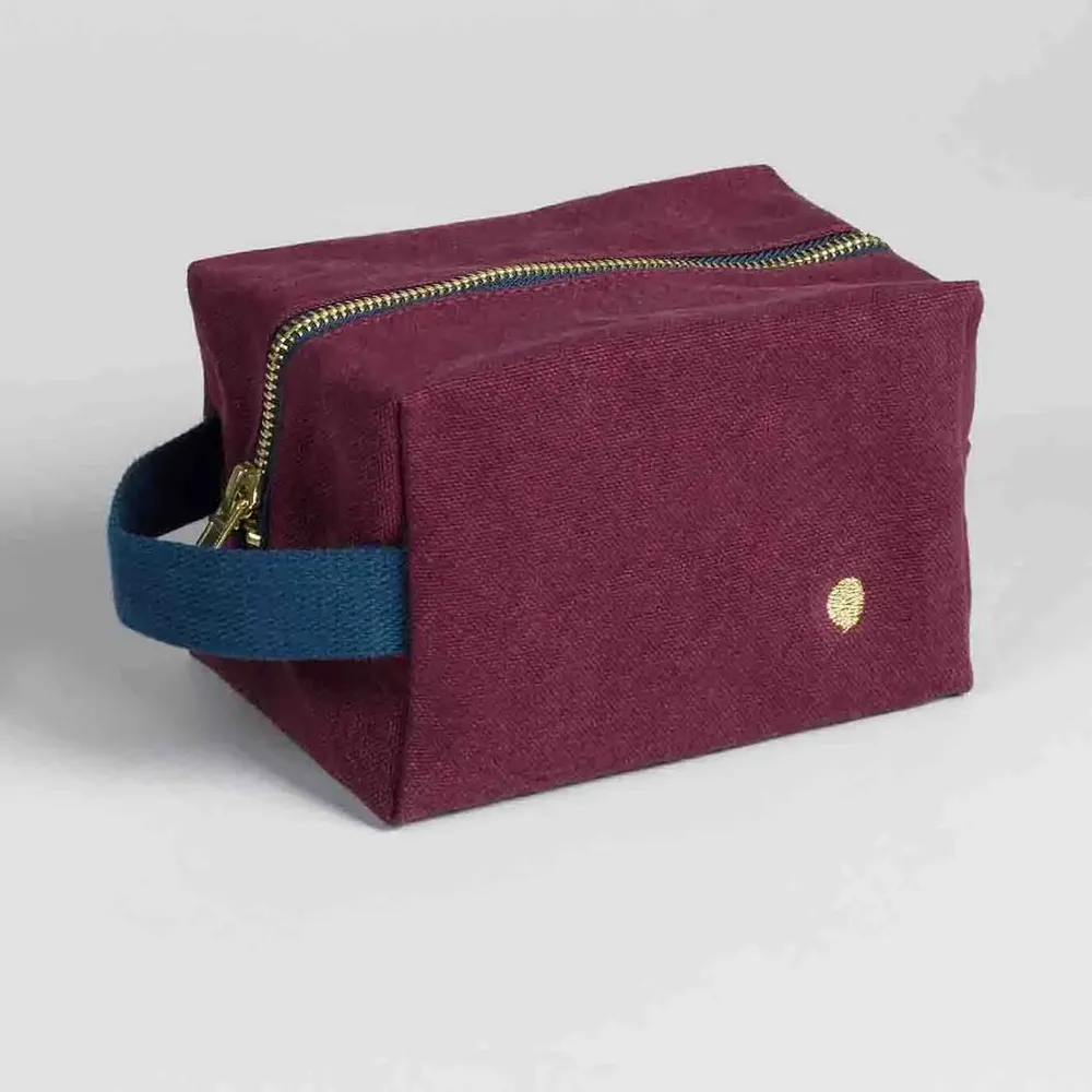 Clutches - Iona Cube Pouch Wine S 15,5 X 10 X 10 - LA CERISE SUR LE GATEAU