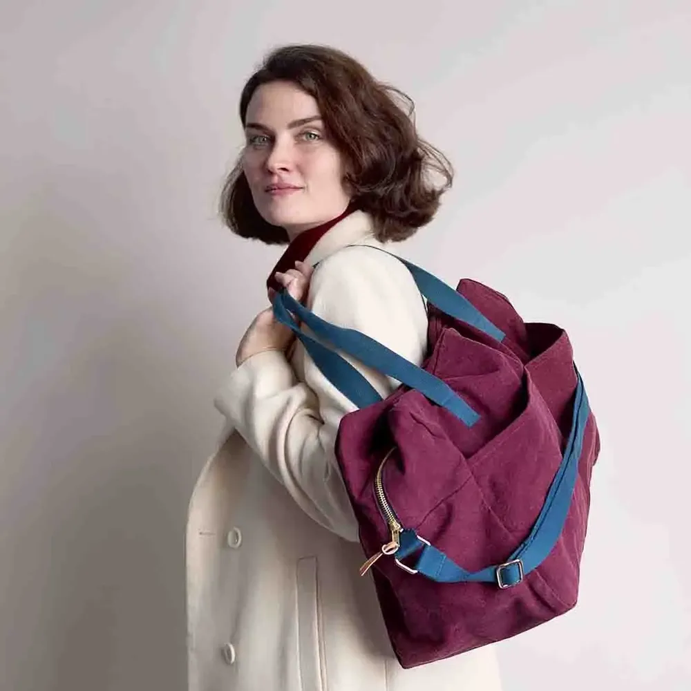 Sacs et cabas - Sac voyage Iona Wine 30 x 42 x 20 - LA CERISE SUR LE GATEAU