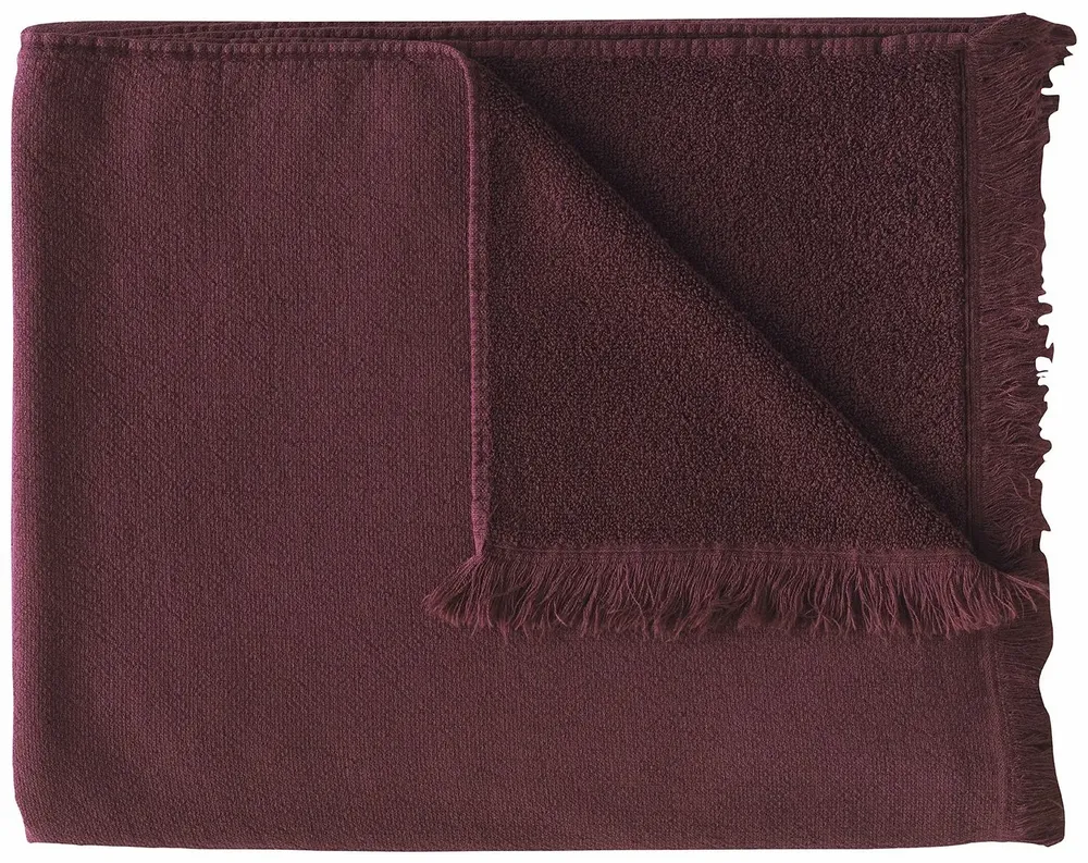 Serviettes de bain - Maxi drap de bain Luna Wine 160 x 100 - LA CERISE SUR LE GATEAU