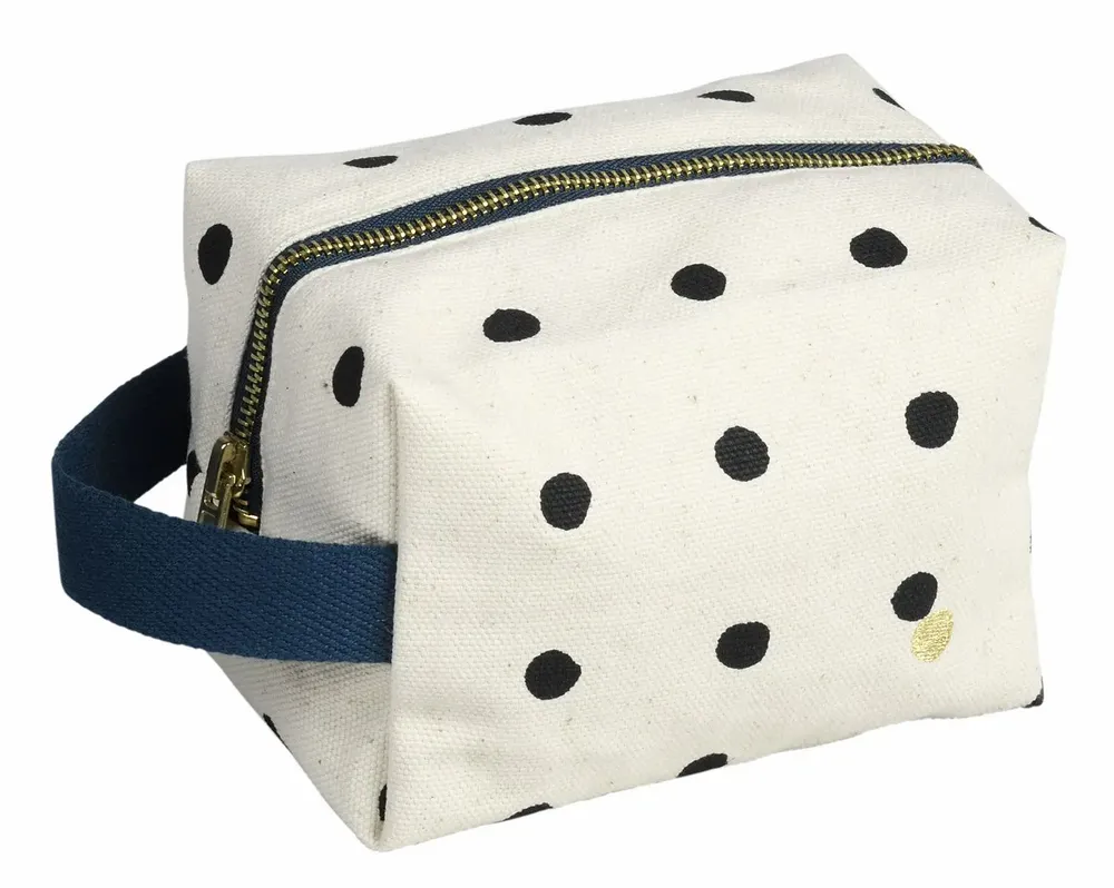 Pochettes - Trousse cube Mio Ecru S 10 x 16 x 10 - LA CERISE SUR LE GATEAU