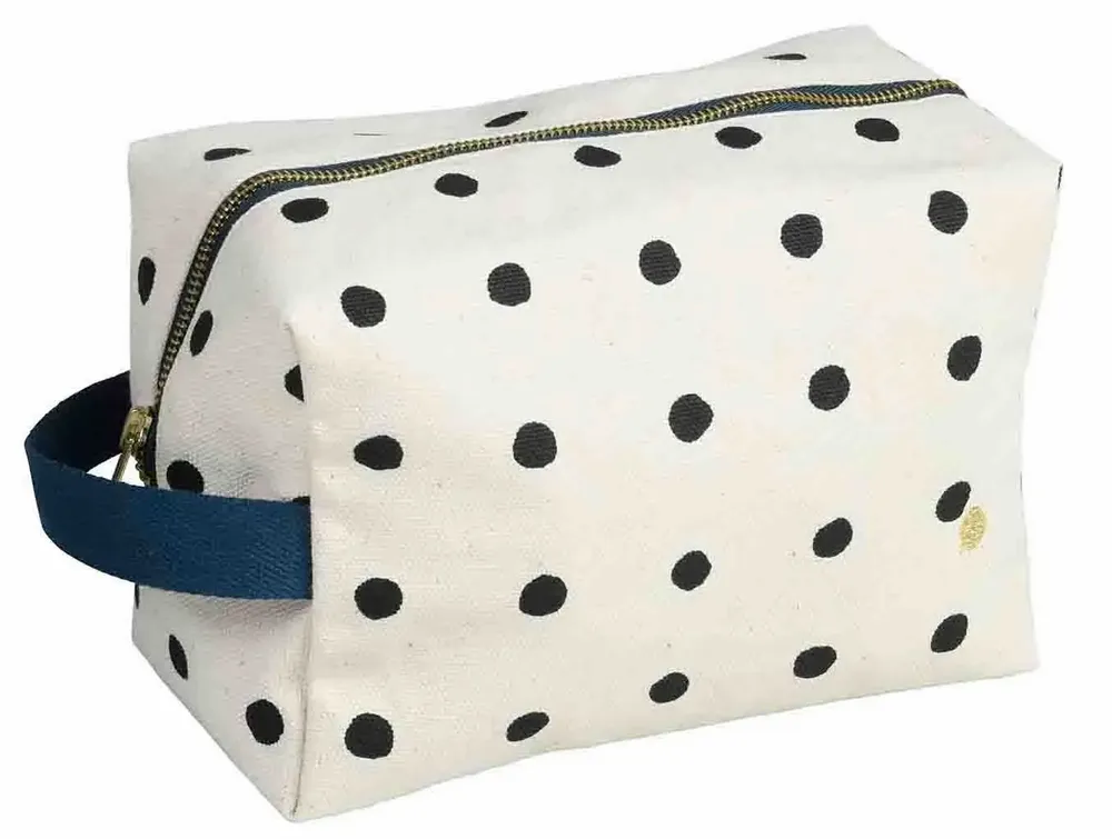 Clutches - Cube toiletry bag Mio Écru L 14 X 22 X 11 - LA CERISE SUR LE GATEAU