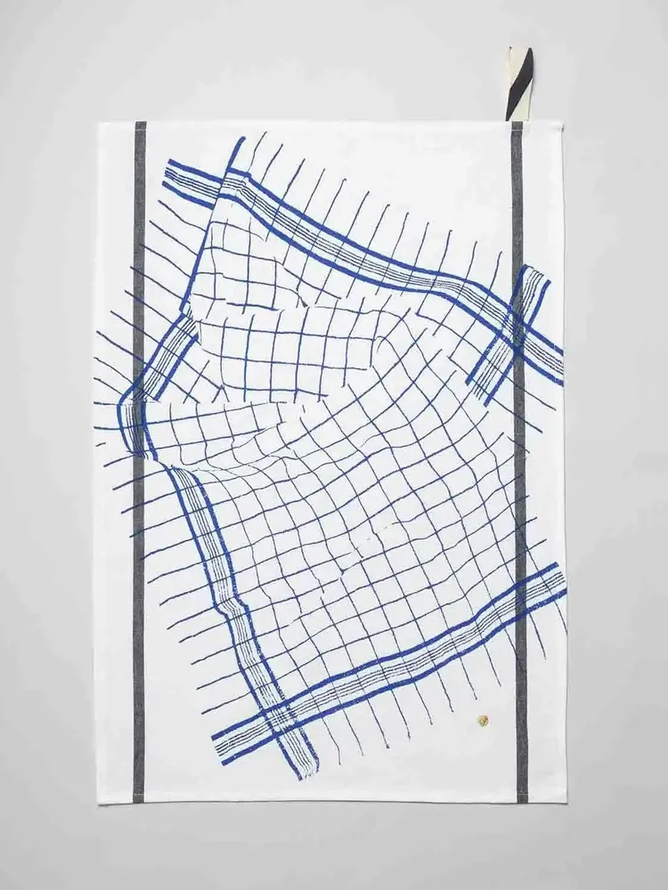 Dish towels - Tonton Tea Towel Bleu 70 X 50 - LA CERISE SUR LE GATEAU