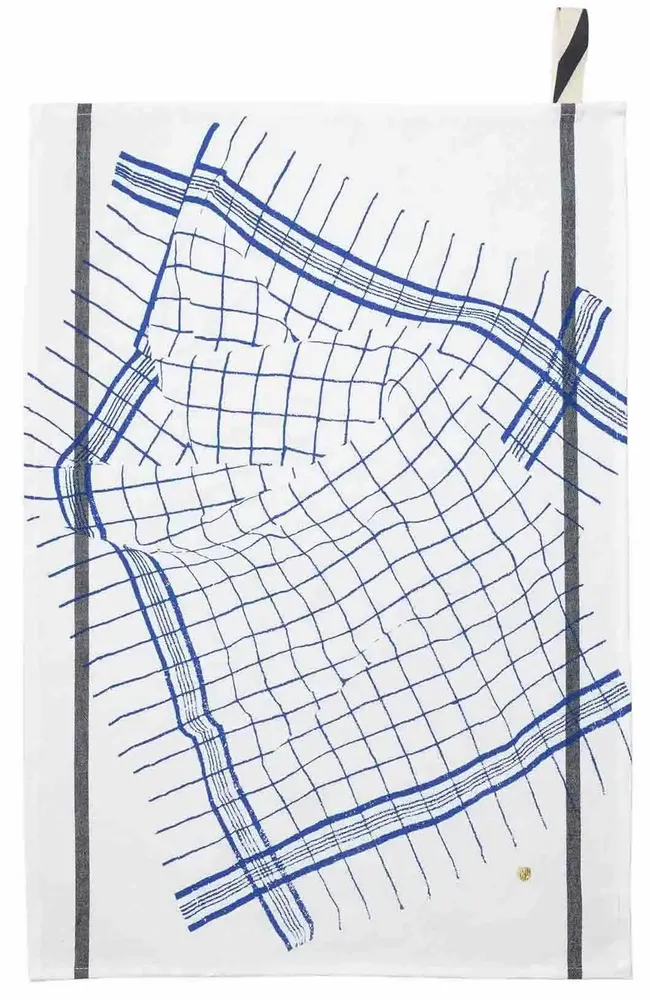 Dish towels - Tonton Tea Towel Bleu 70 X 50 - LA CERISE SUR LE GATEAU