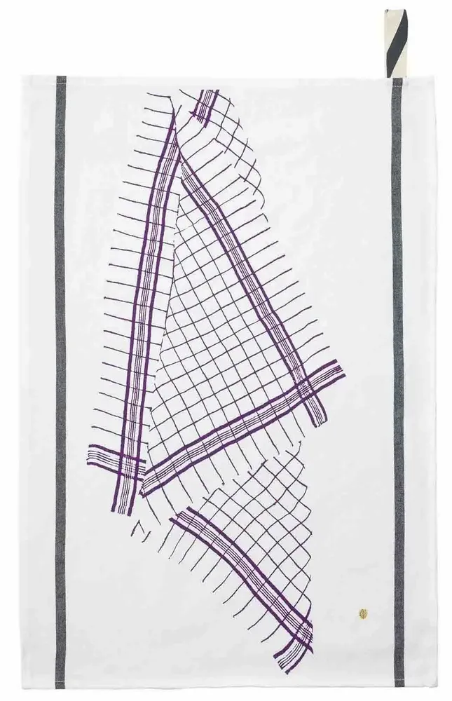 Torchons - Torchon Tonton Violet 70 x 50 - LA CERISE SUR LE GATEAU