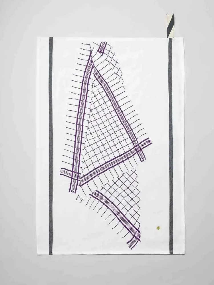 Torchons - Torchon Tonton Violet 70 x 50 - LA CERISE SUR LE GATEAU