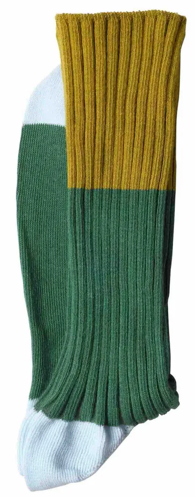 Chaussettes - Chaussettes Yvette Green pea 39/41 - LA CERISE SUR LE GATEAU