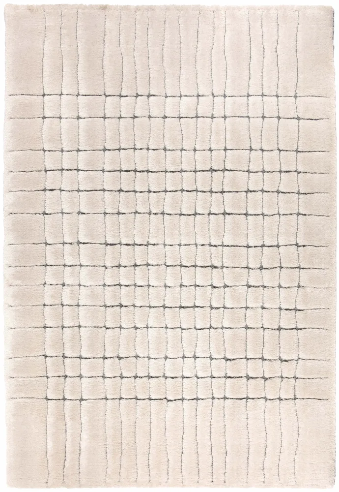 Rugs - Recycled Rug Antonio Neige 200 X 290 X 2 - MAISON VIVARAISE - SDE VIVARAISE WINKLER