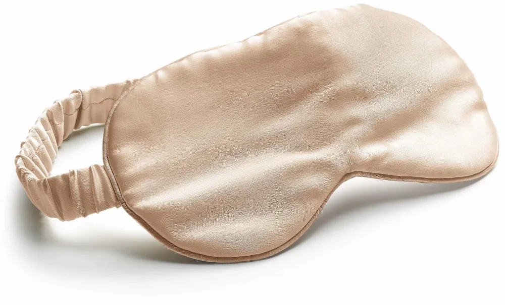 Sleepwear - Ashley Sleep Mask Latte 9 X 23 - MAISON VIVARAISE - SDE VIVARAISE WINKLER