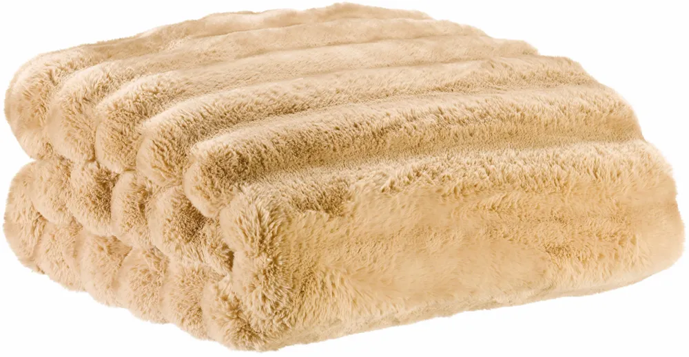 Throw blankets - Maxi throw Astrid Grège 180 X 220 - MAISON VIVARAISE - SDE VIVARAISE WINKLER