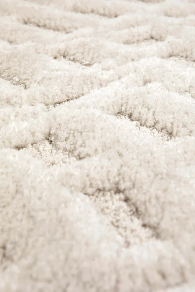 Tapis - Tapis recyclé Ewan Ivoire 200 x 290 x 2 - MAISON VIVARAISE - SDE VIVARAISE WINKLER